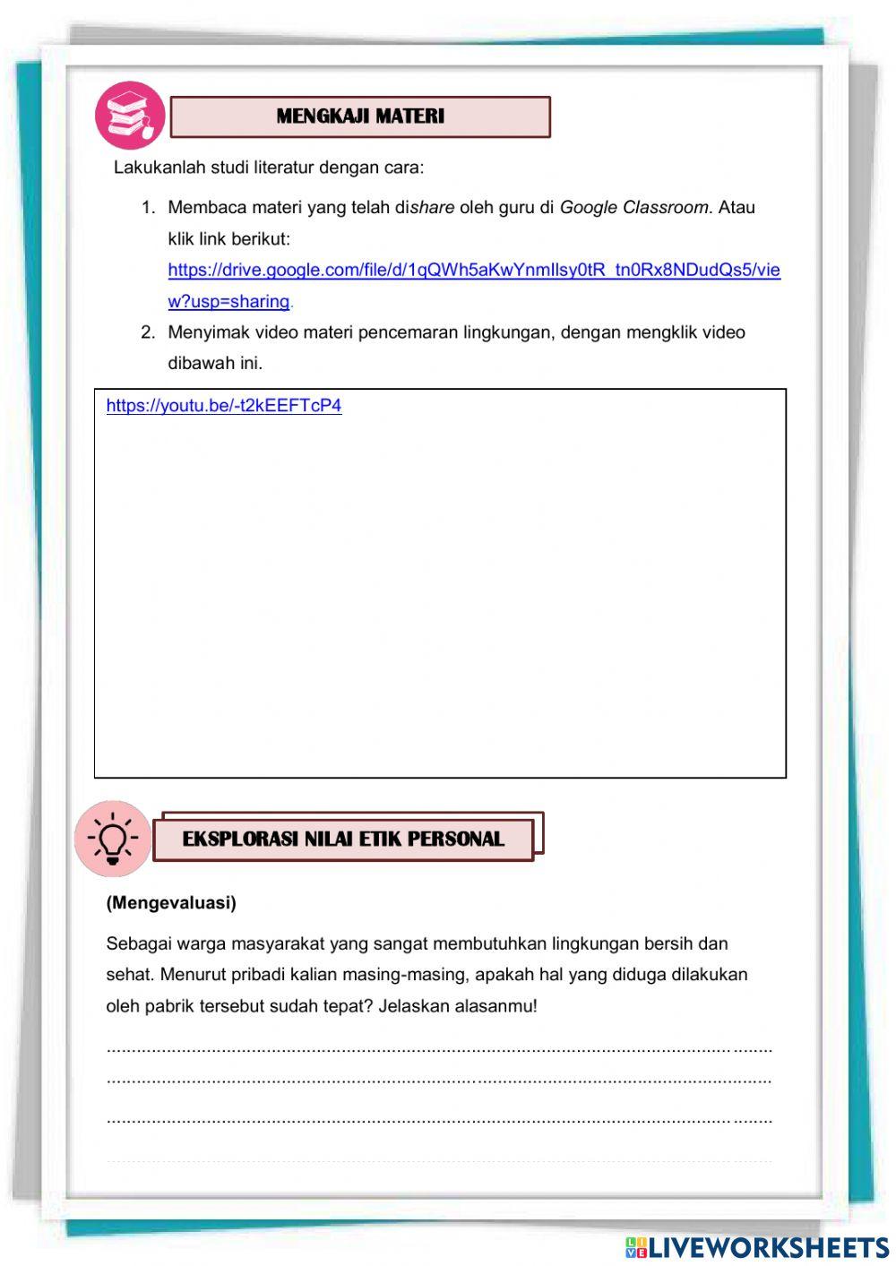 E-lkpd pencemaran air ra