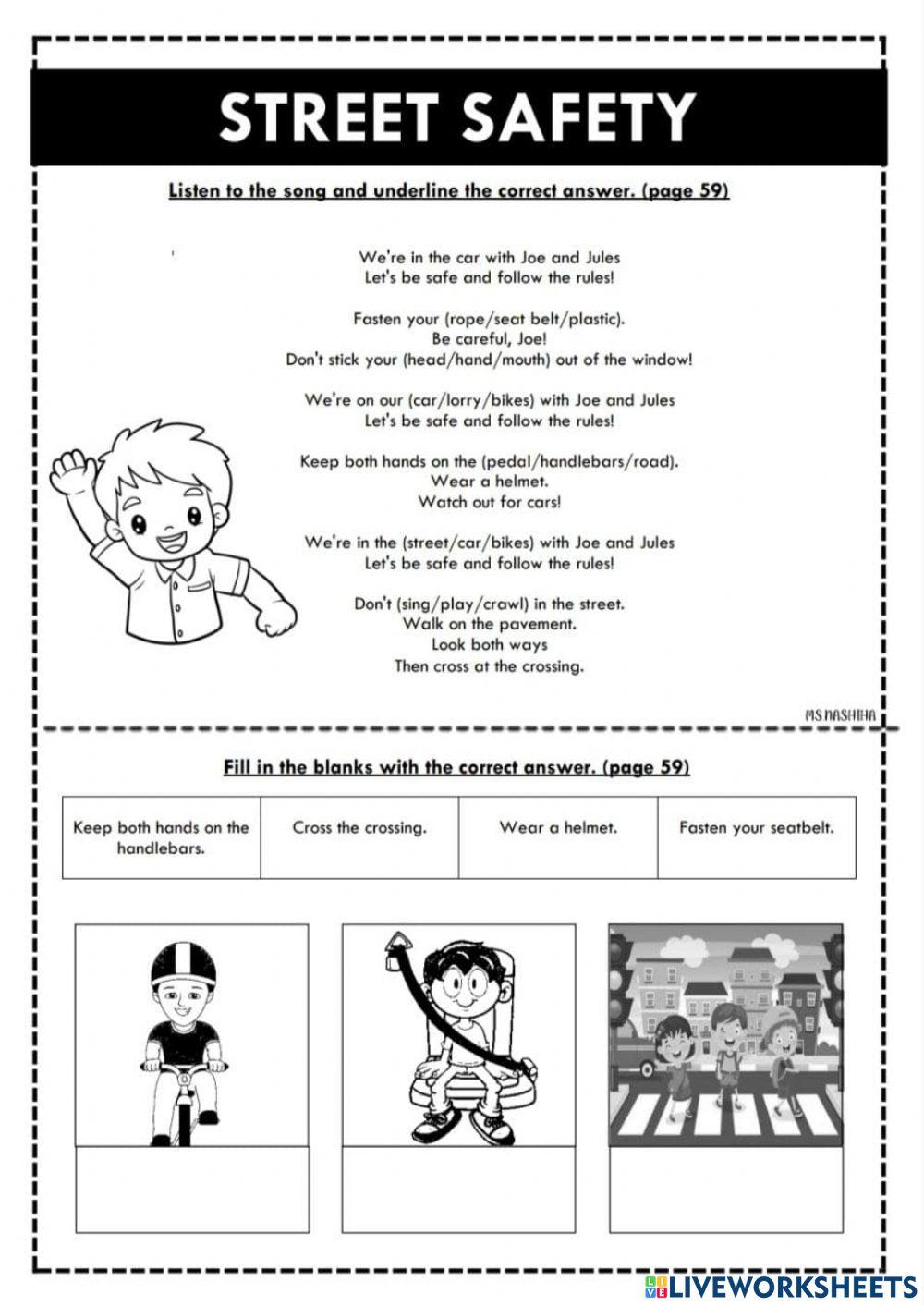 Year 4 : Module 6 ( Street Safety )