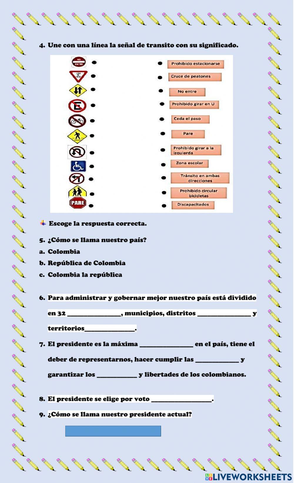 Evaluación 2° sociales