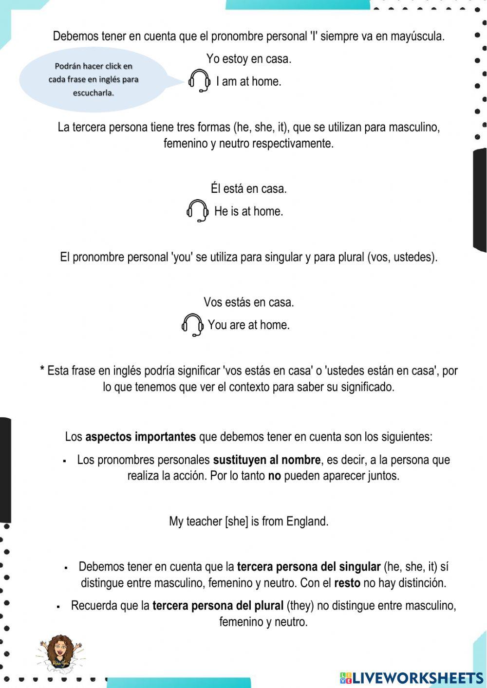 FinEs English I Lesson 2