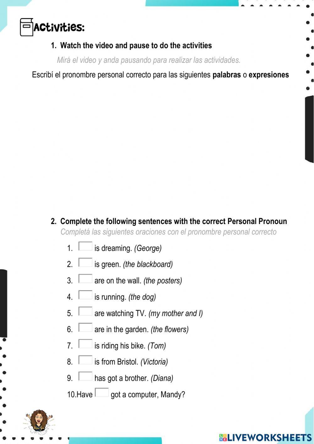FinEs English I Lesson 2