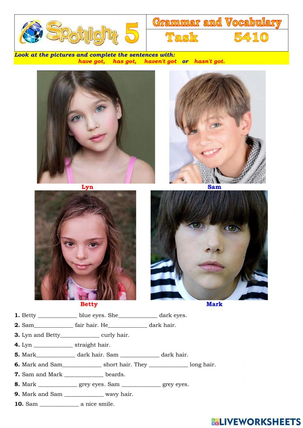 Spotlight 5 Task 5410