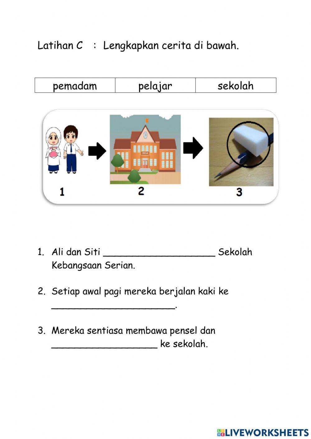 Kemahiran 14: Perkataan KV+KV+KVK