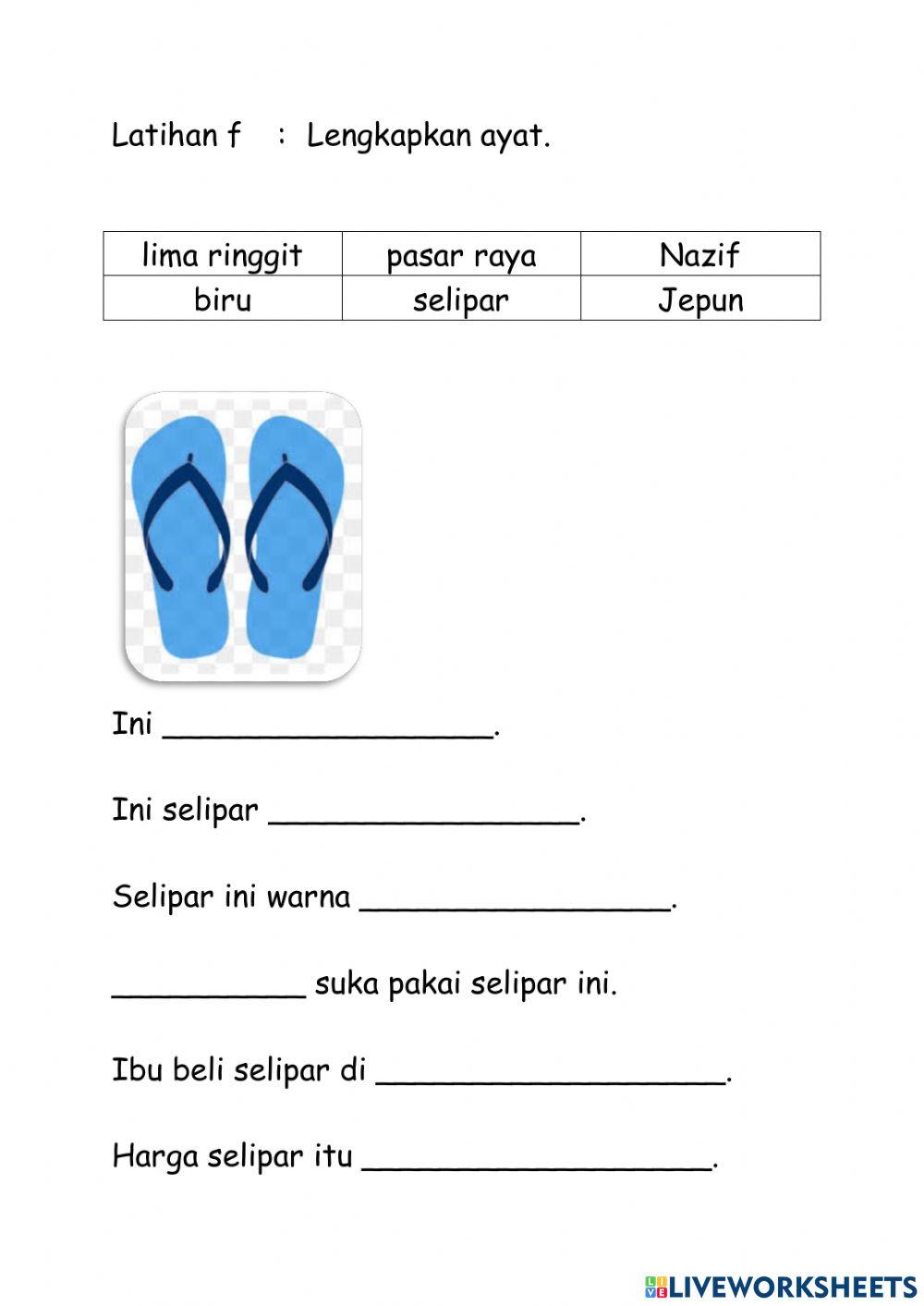 Kemahiran 14: Perkataan KV+KV+KVK