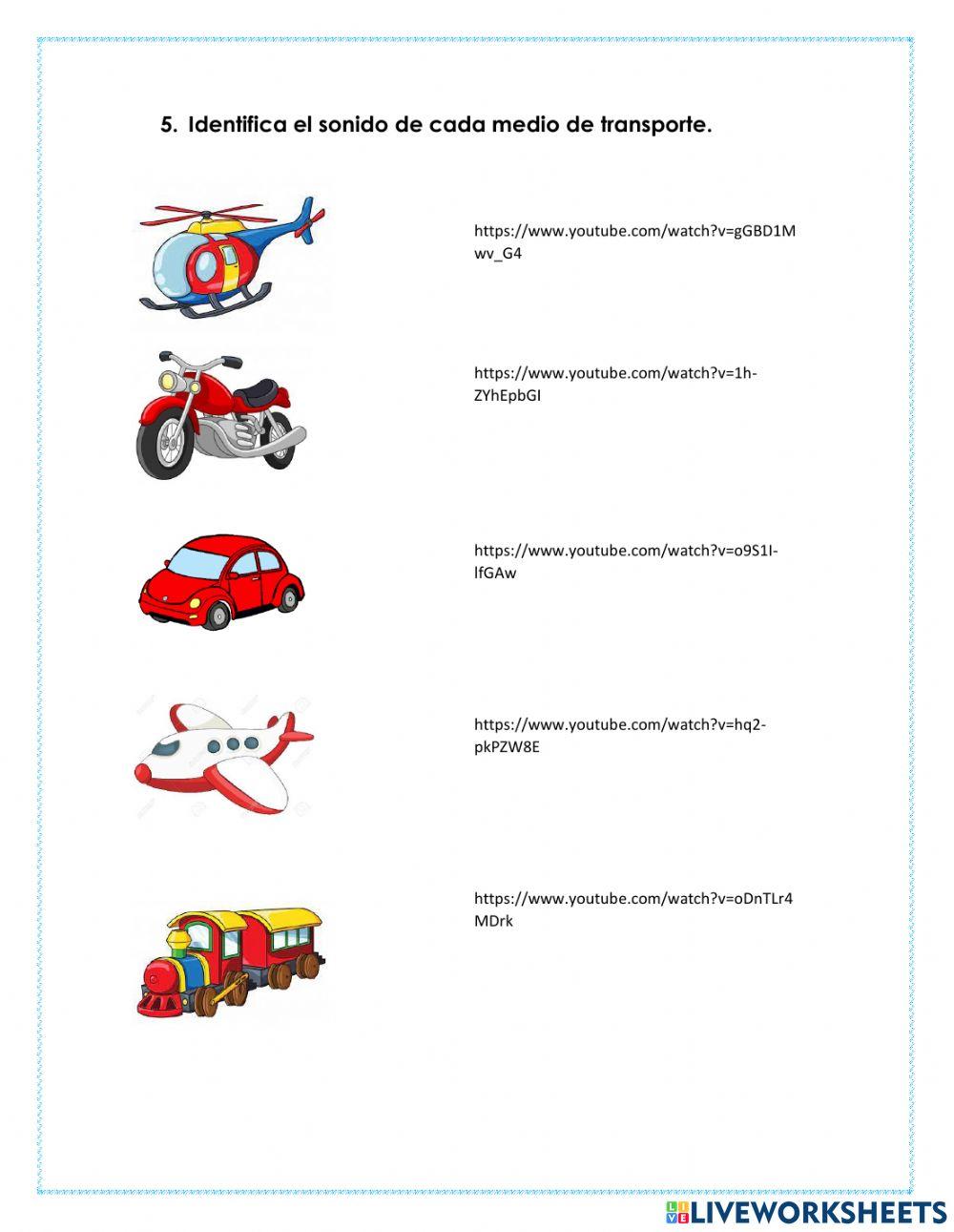 Medios de transporte