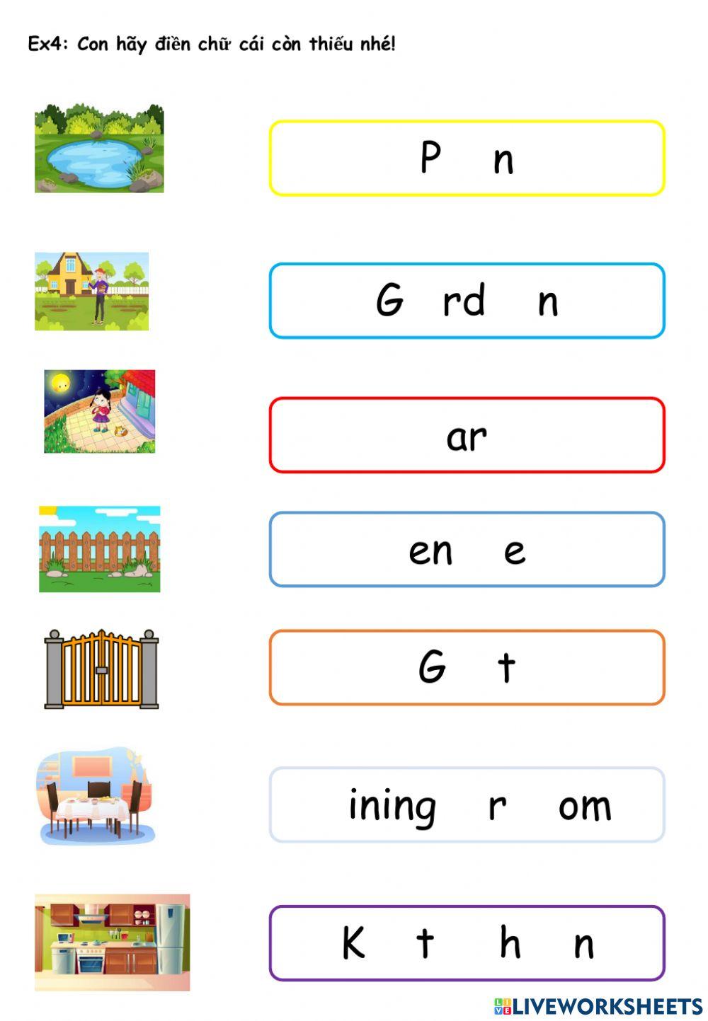 WS Lesson 10: This is my house 