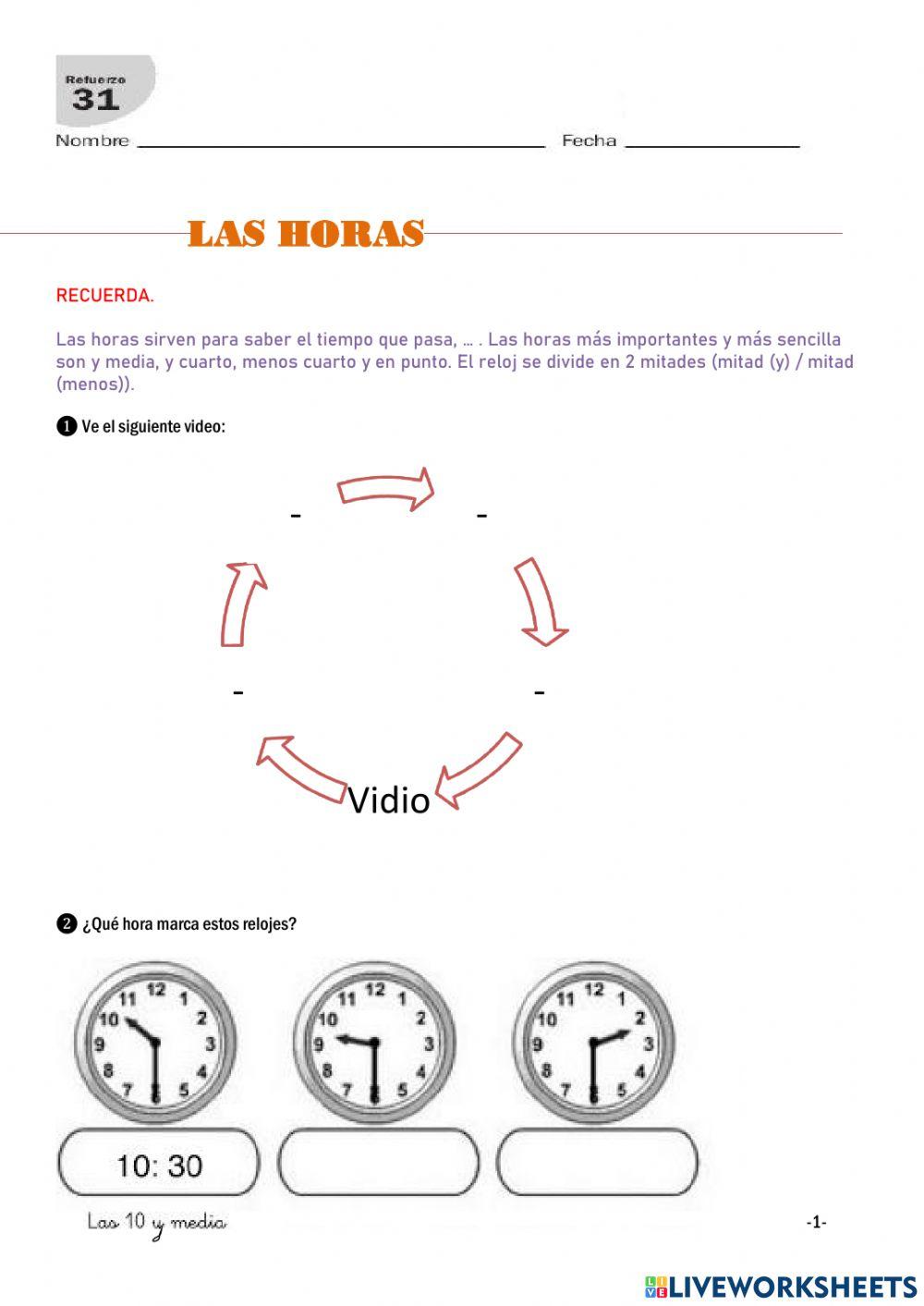 Las Horas (PT1)