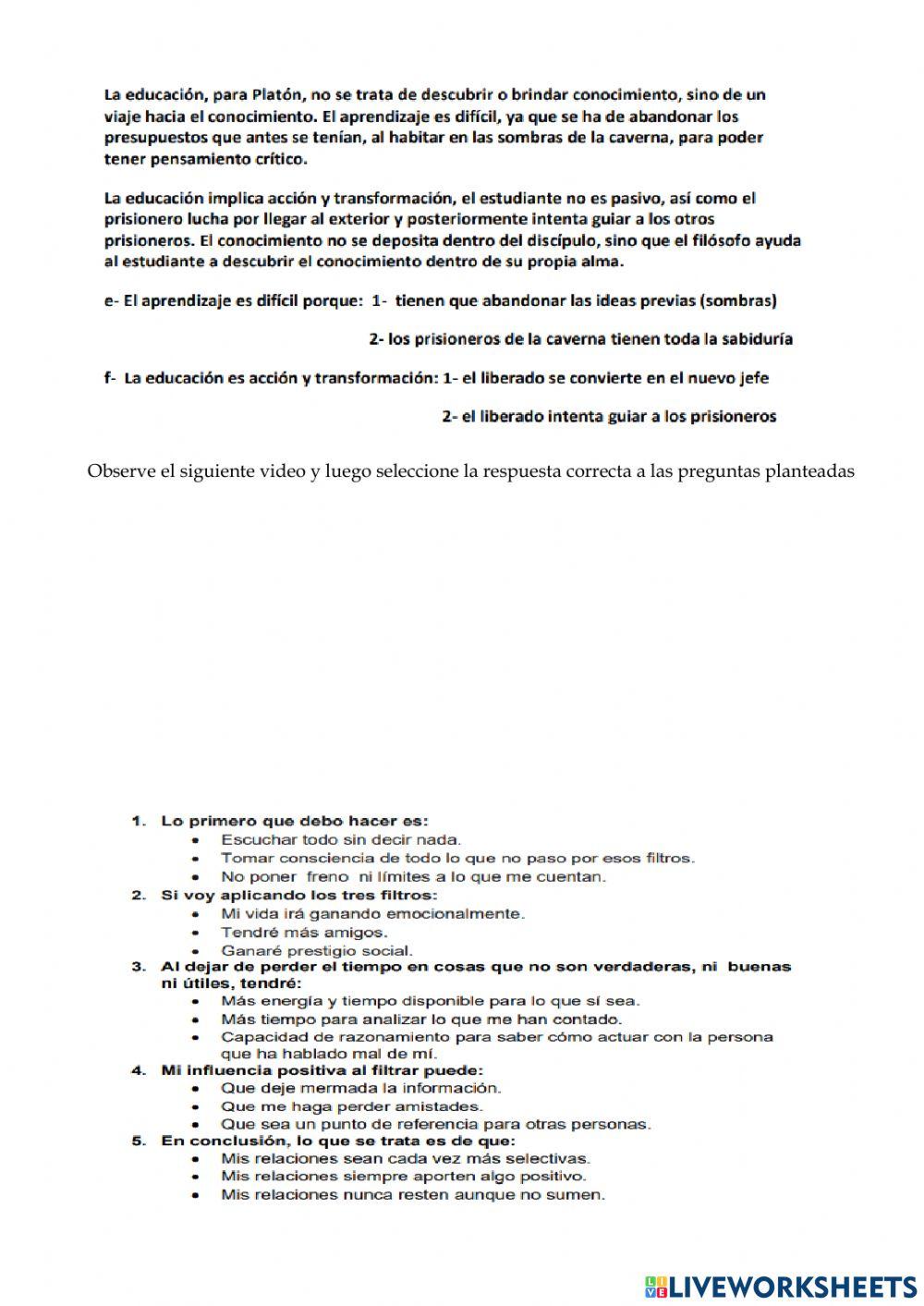 Refuerzo de filosofia