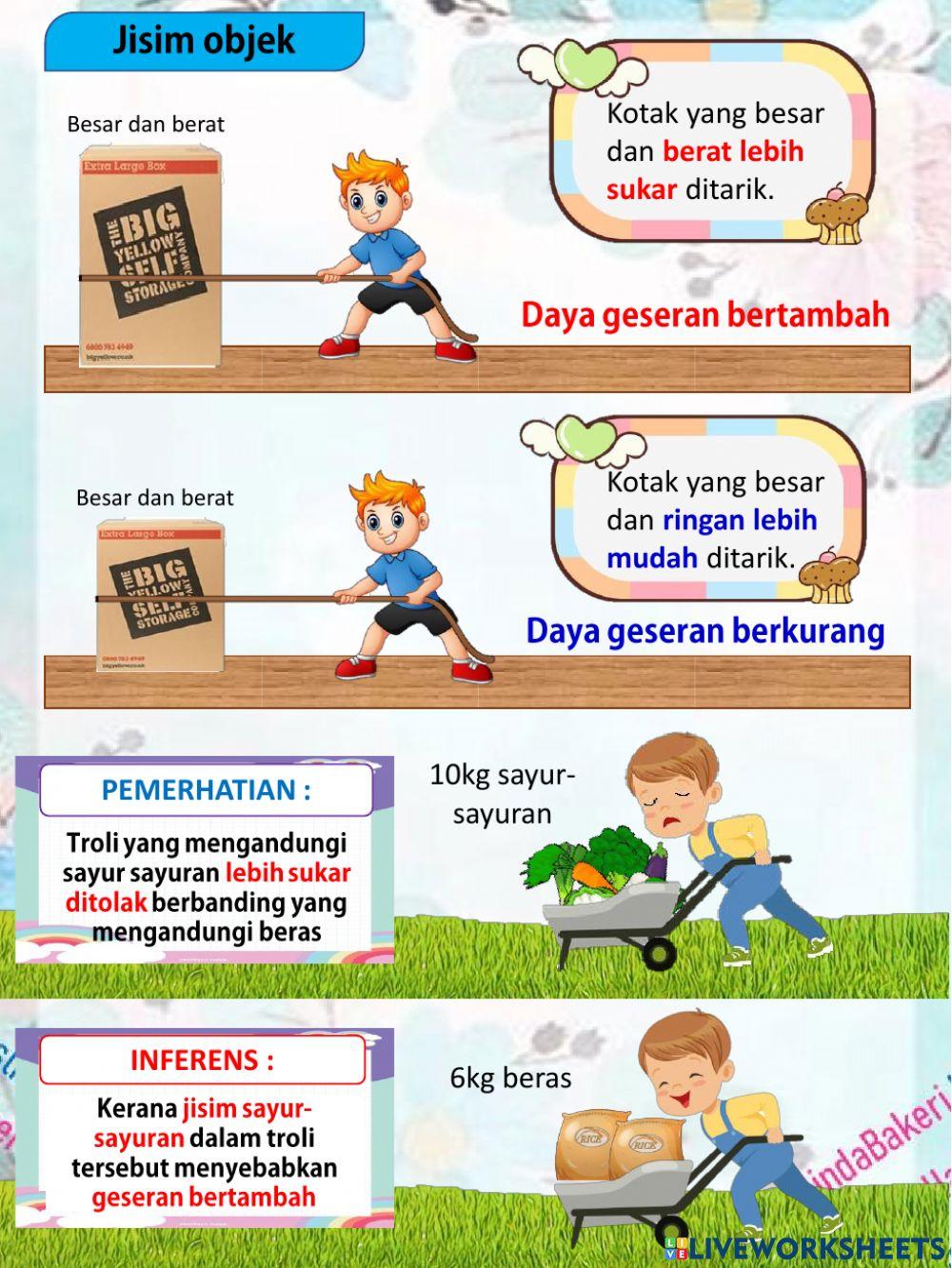 Sains Tahun 6 : Daya 6.2.2