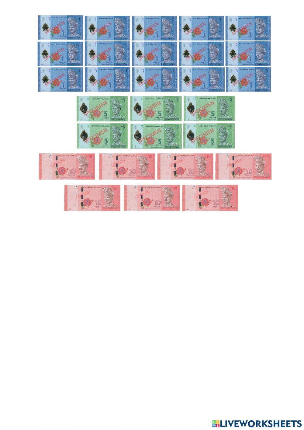 Persamaan nilai wang