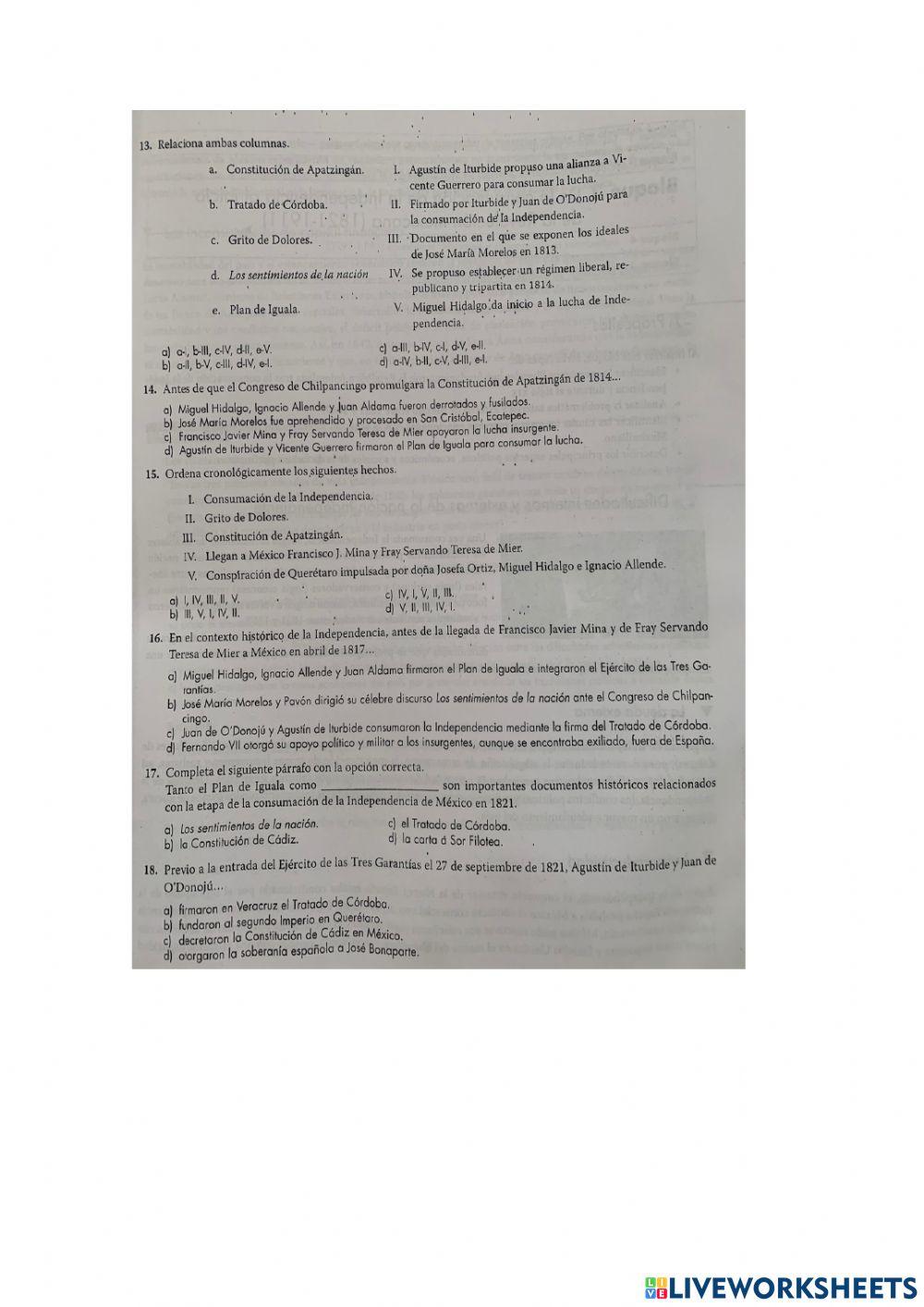 Conquista y virreinato