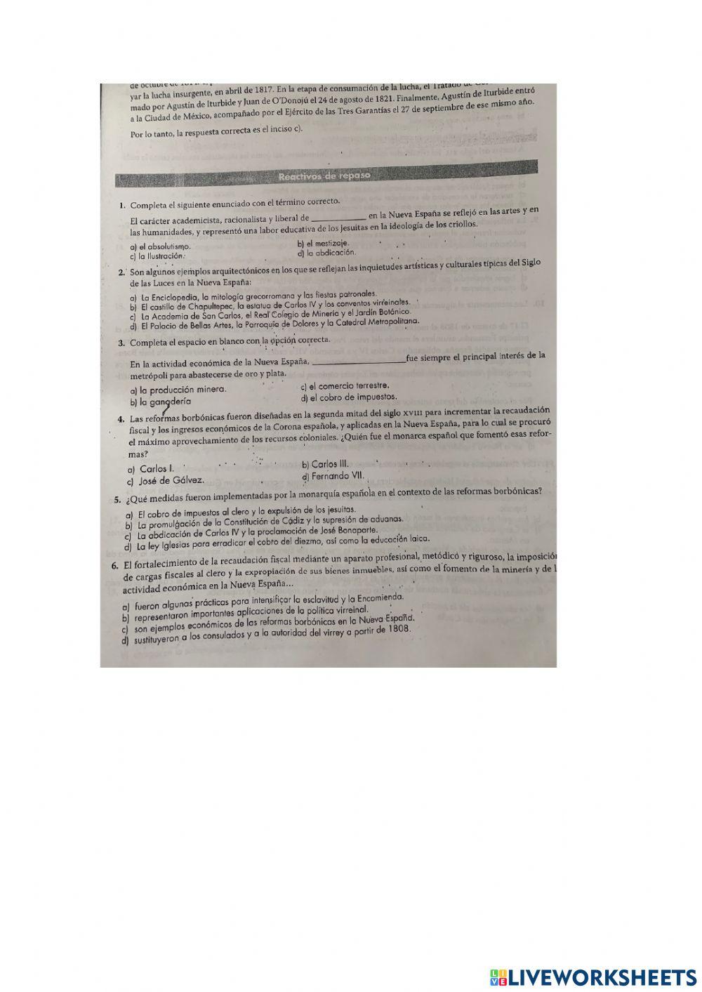 Conquista y virreinato