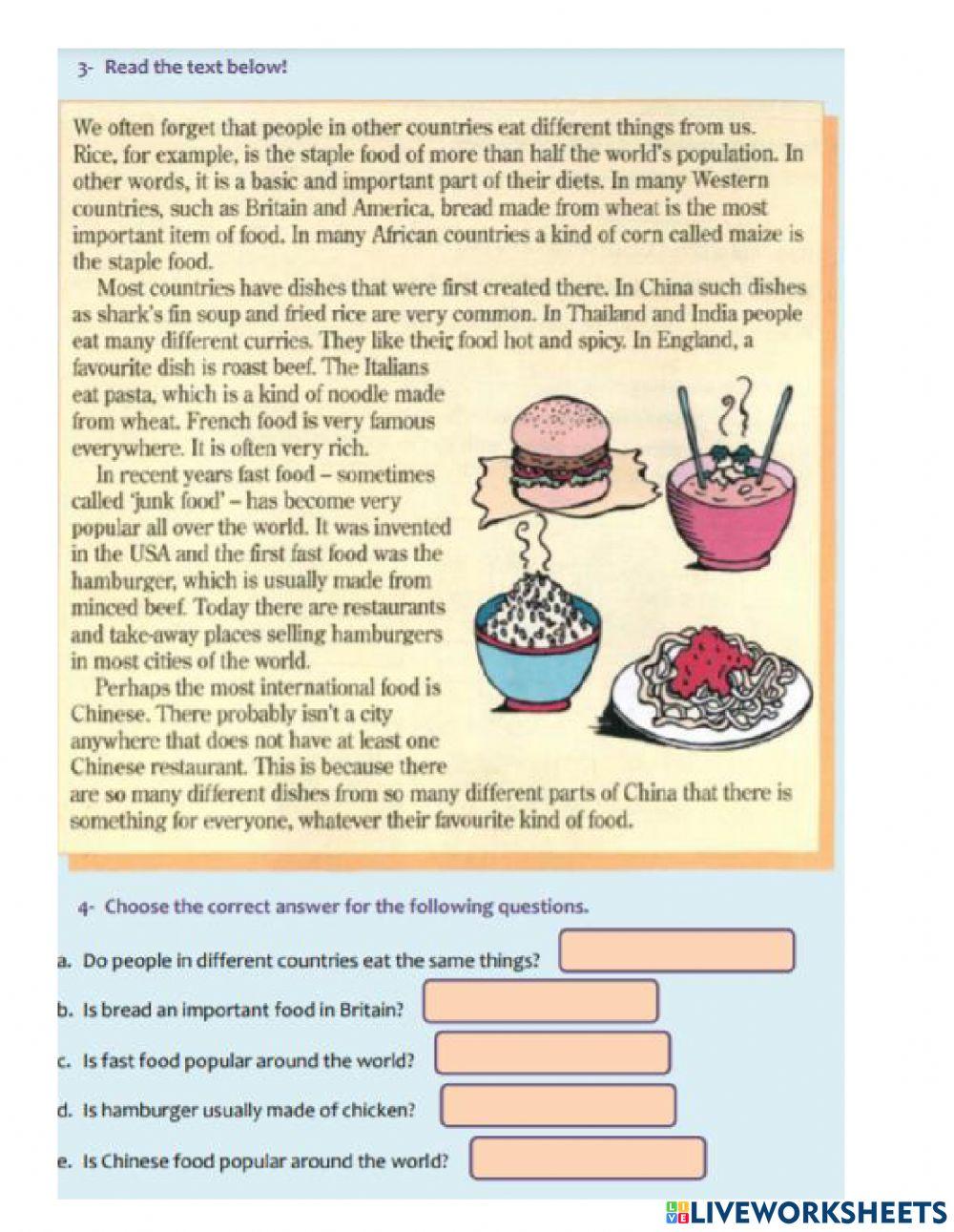 Reading Review 5th Term