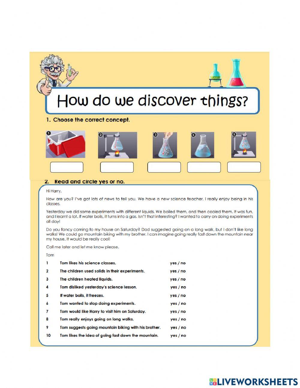 Science - how do we discover things?