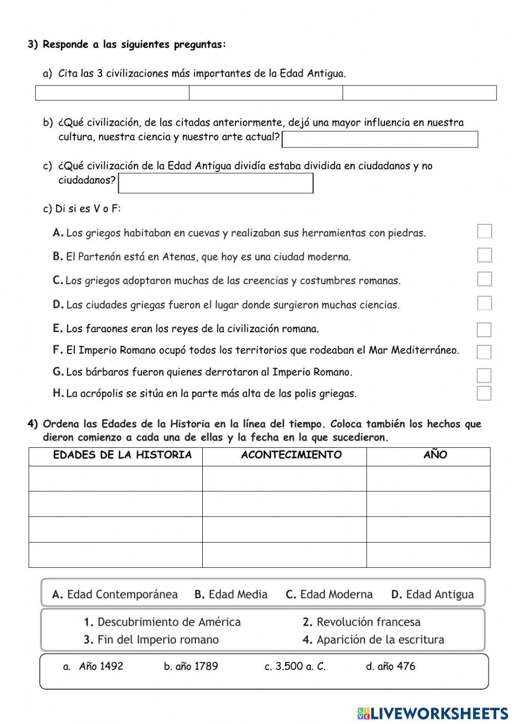 Prueba de la uni 6 de sociales