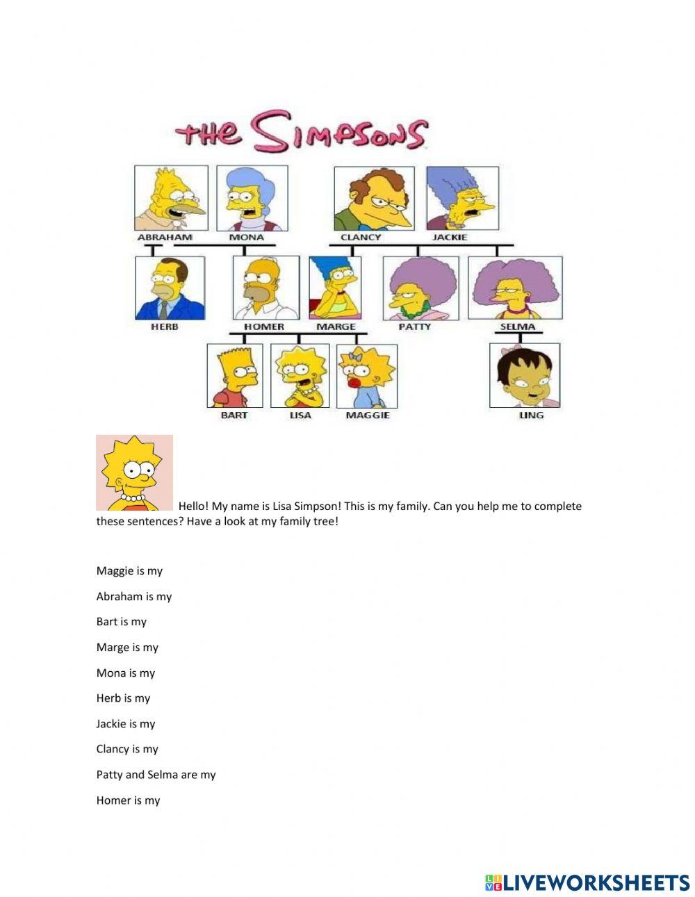 The Simpson family
