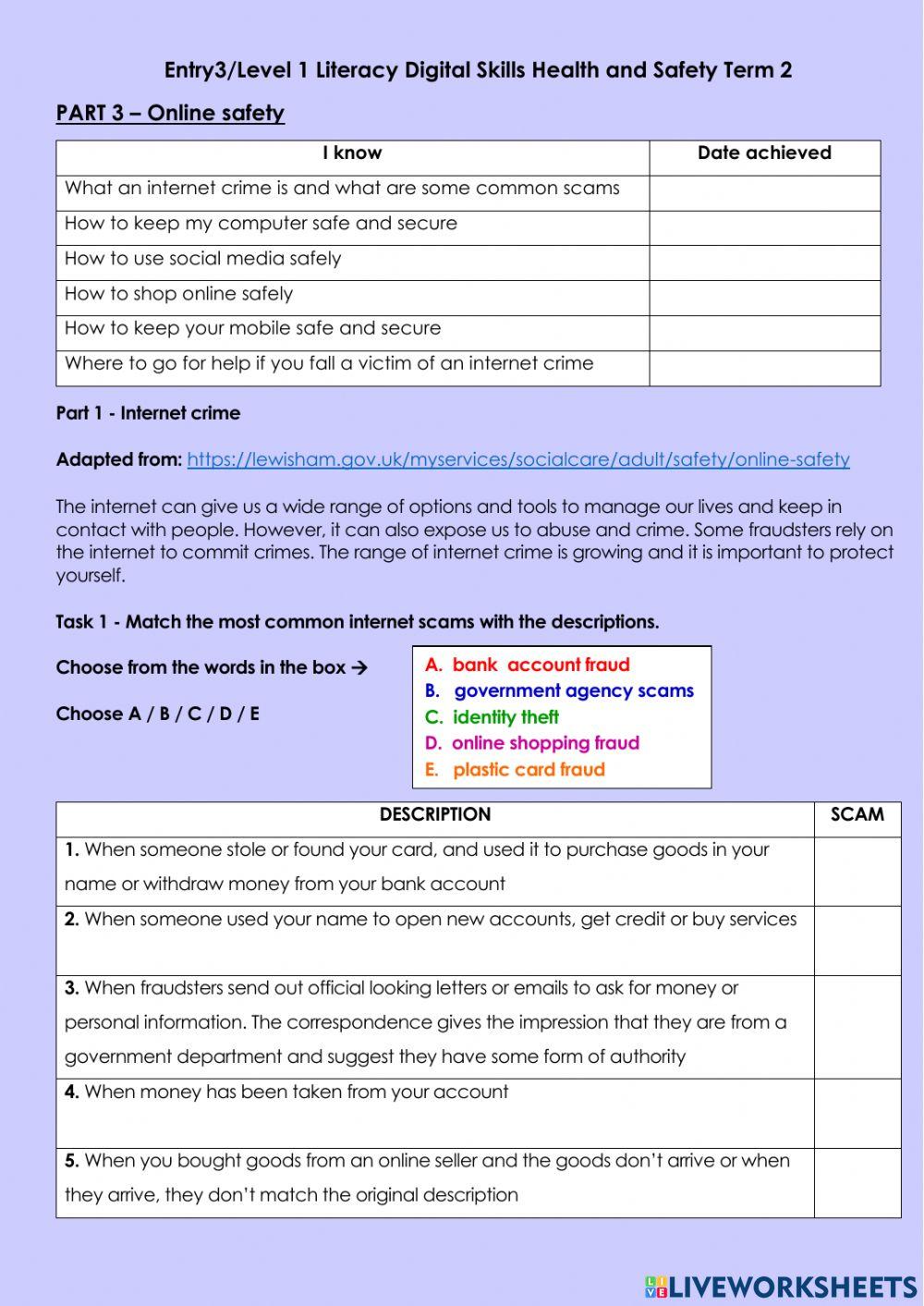 E3 L1 DIGITAL SKILLS Part 3 TERM 2