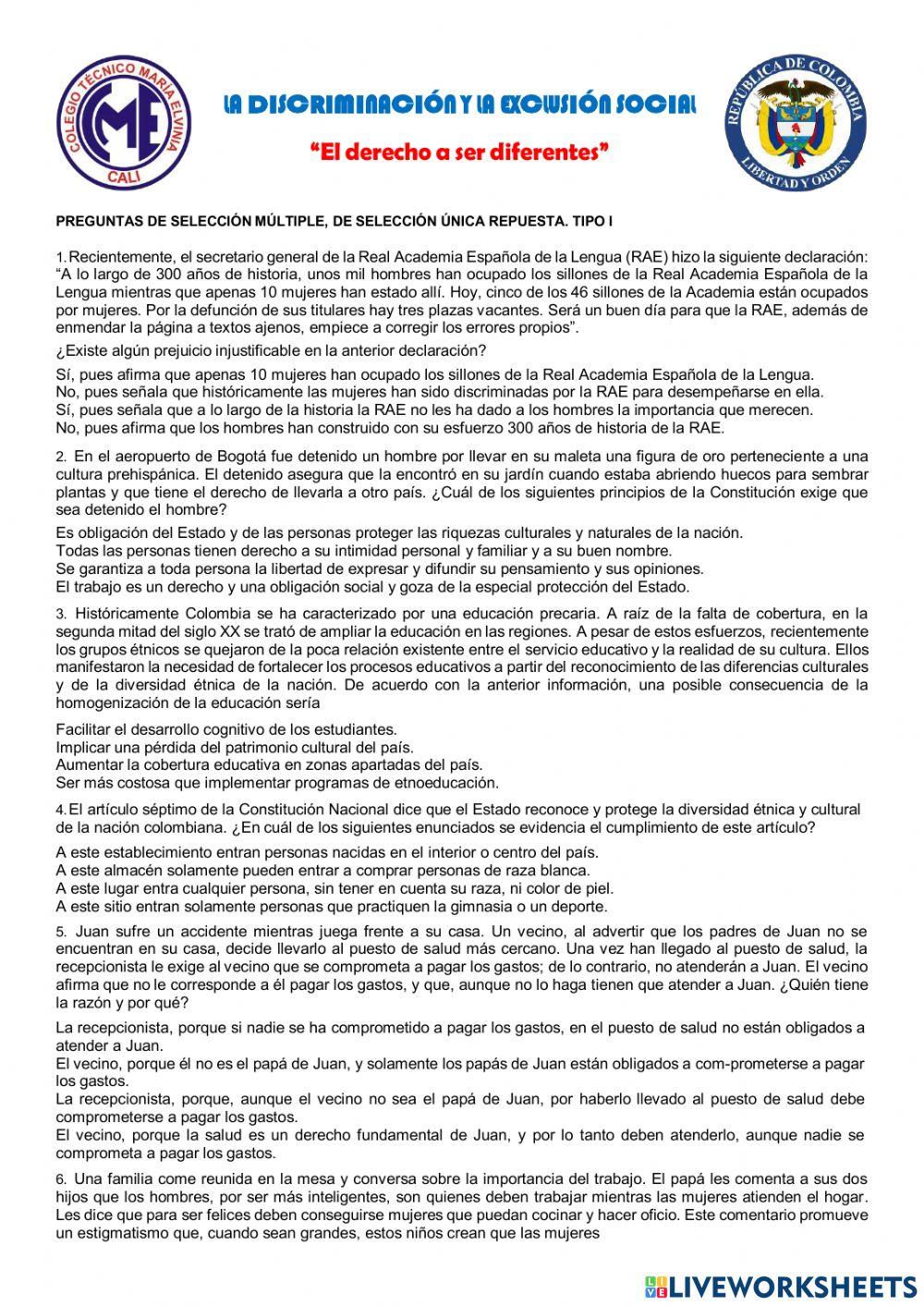 Diversidad y pluralidad cultural