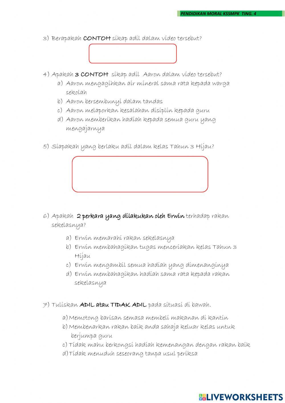 KEADILAN DAN KEPRIHATINAN DALAM MEMBUAT KEPUTUSAN