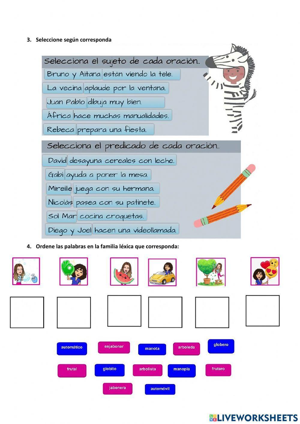 Examen de lengua y Literatura