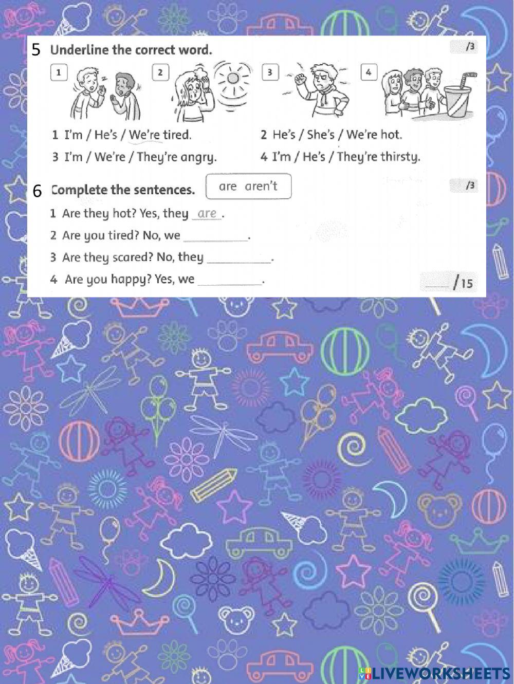 Family and friends 2 test units 1-2