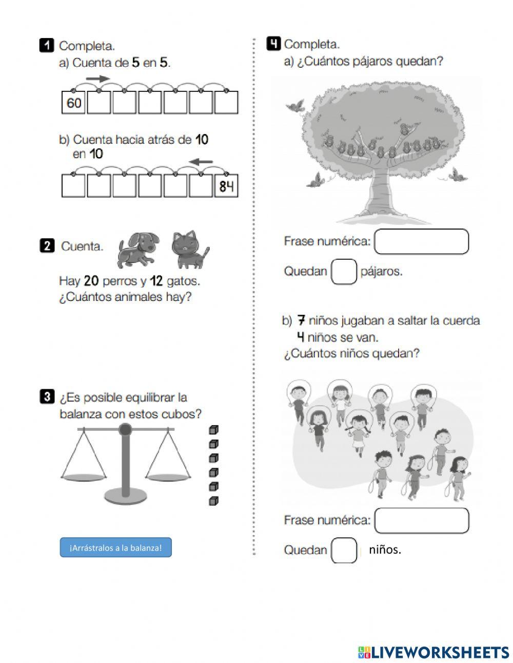 Evaluación matemáticas