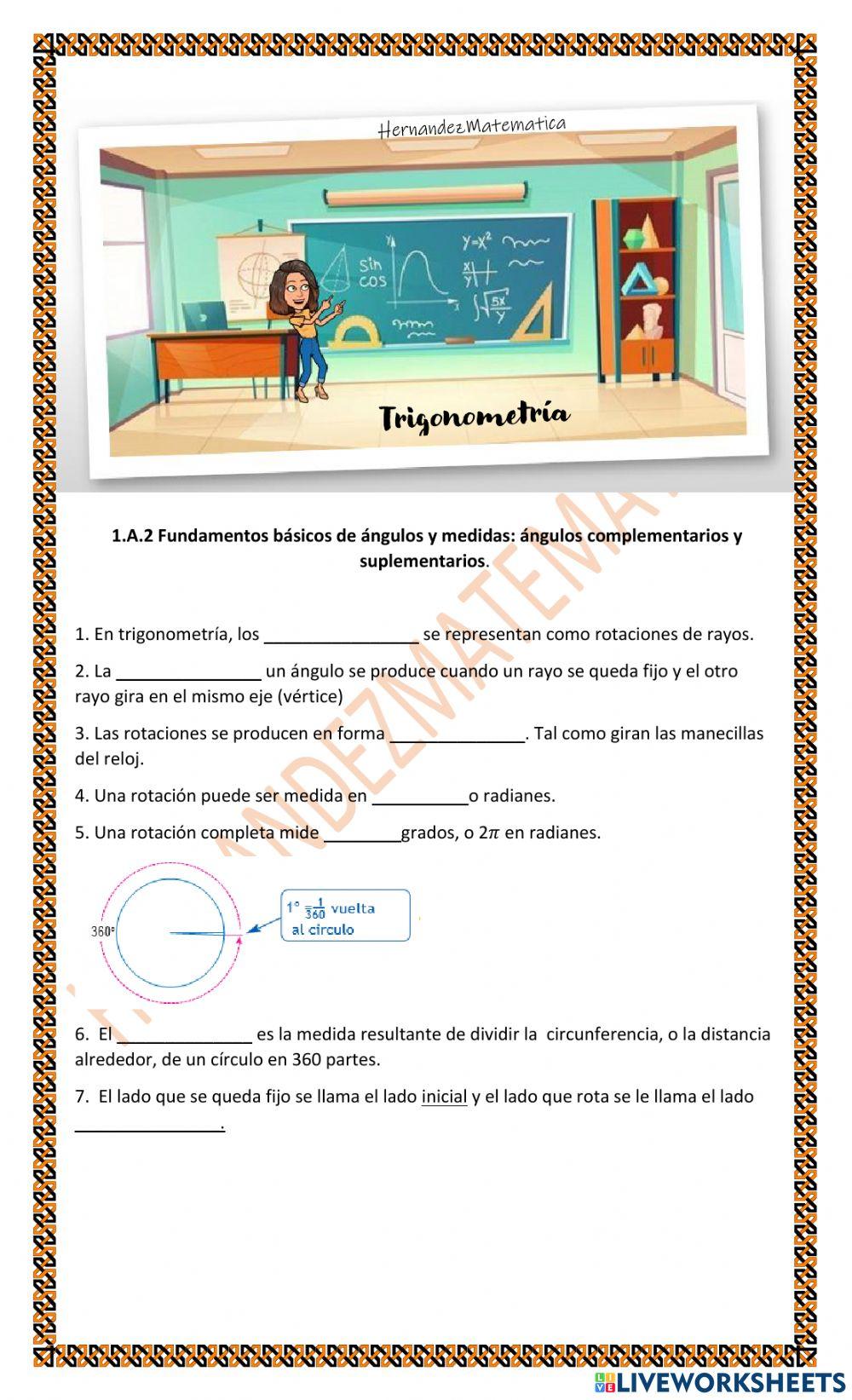 TRIG 1.A.2 Angulos y sus medidas