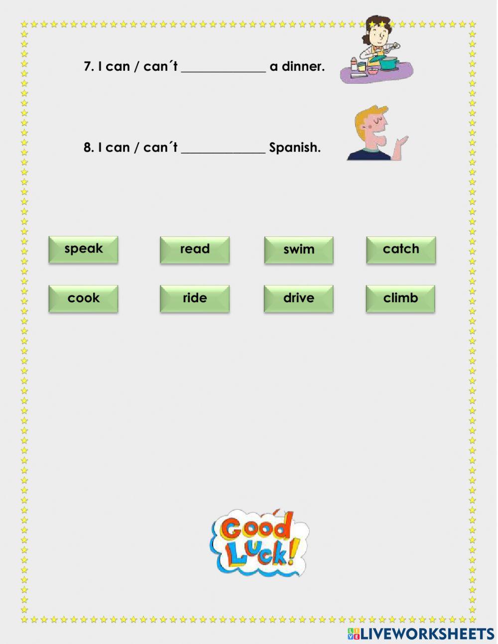 Action verbs