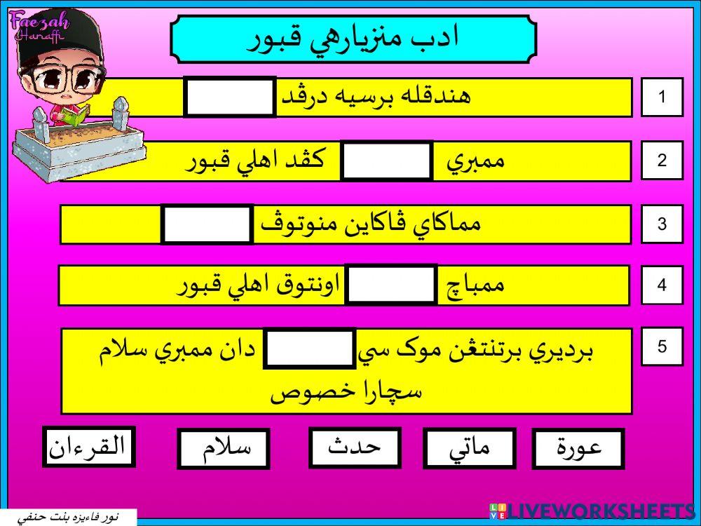 Adab menziarahi kubur