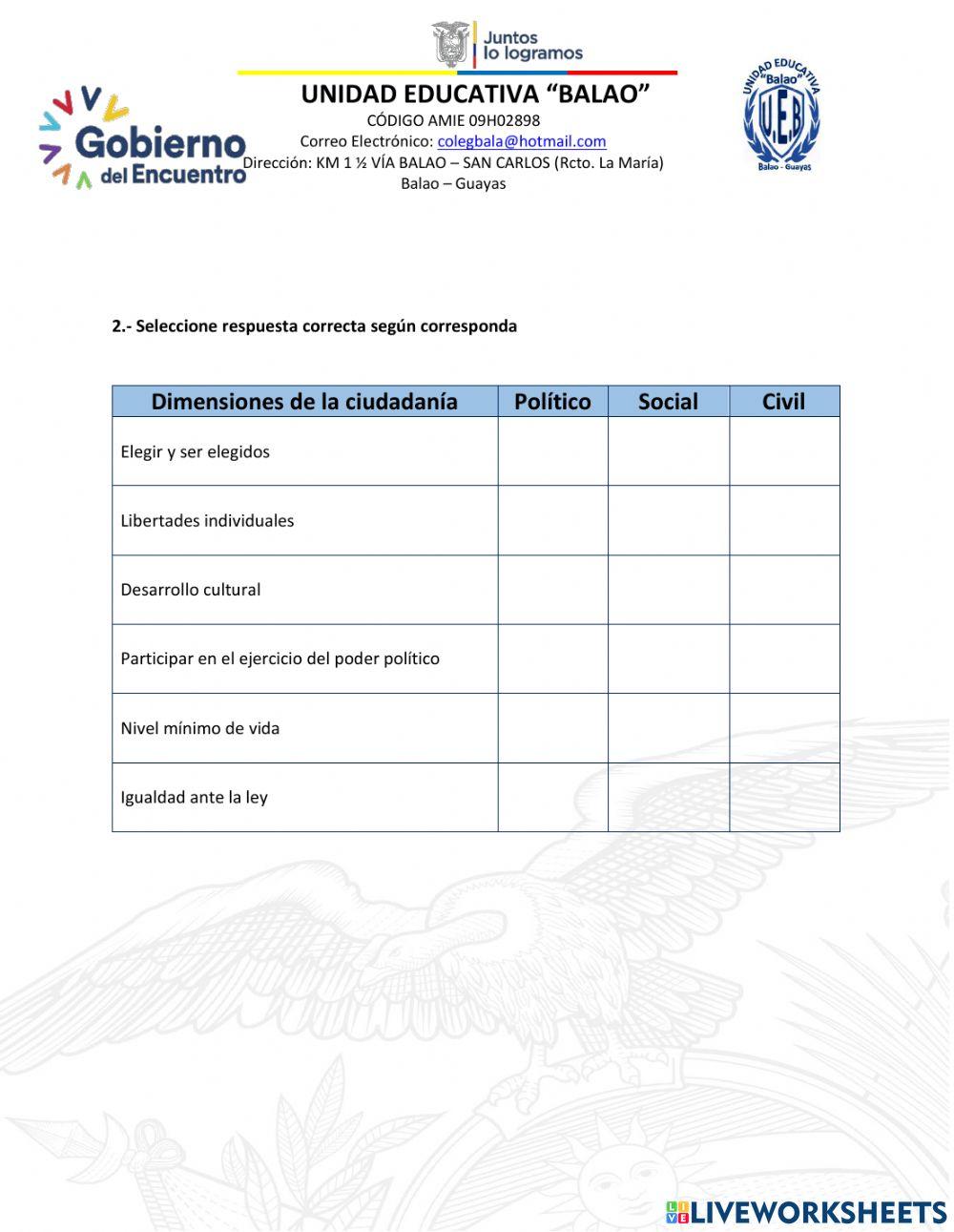 Todos somos ciudadanos y ciudadanas
