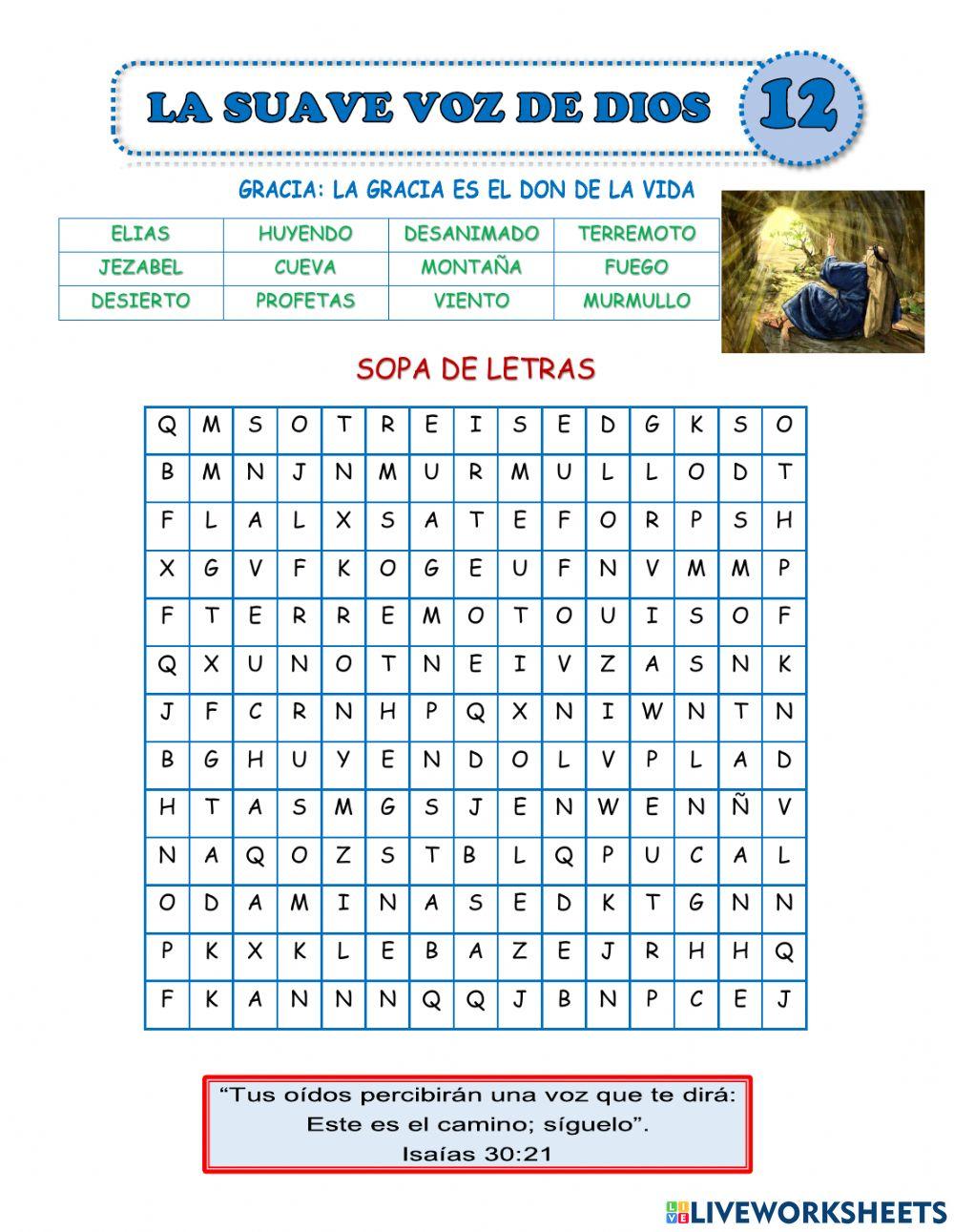 Sopa de Letras