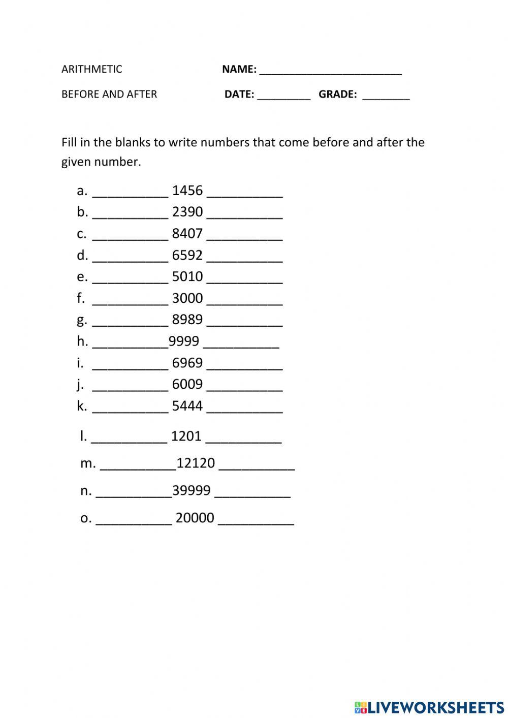 Math Arithmetic