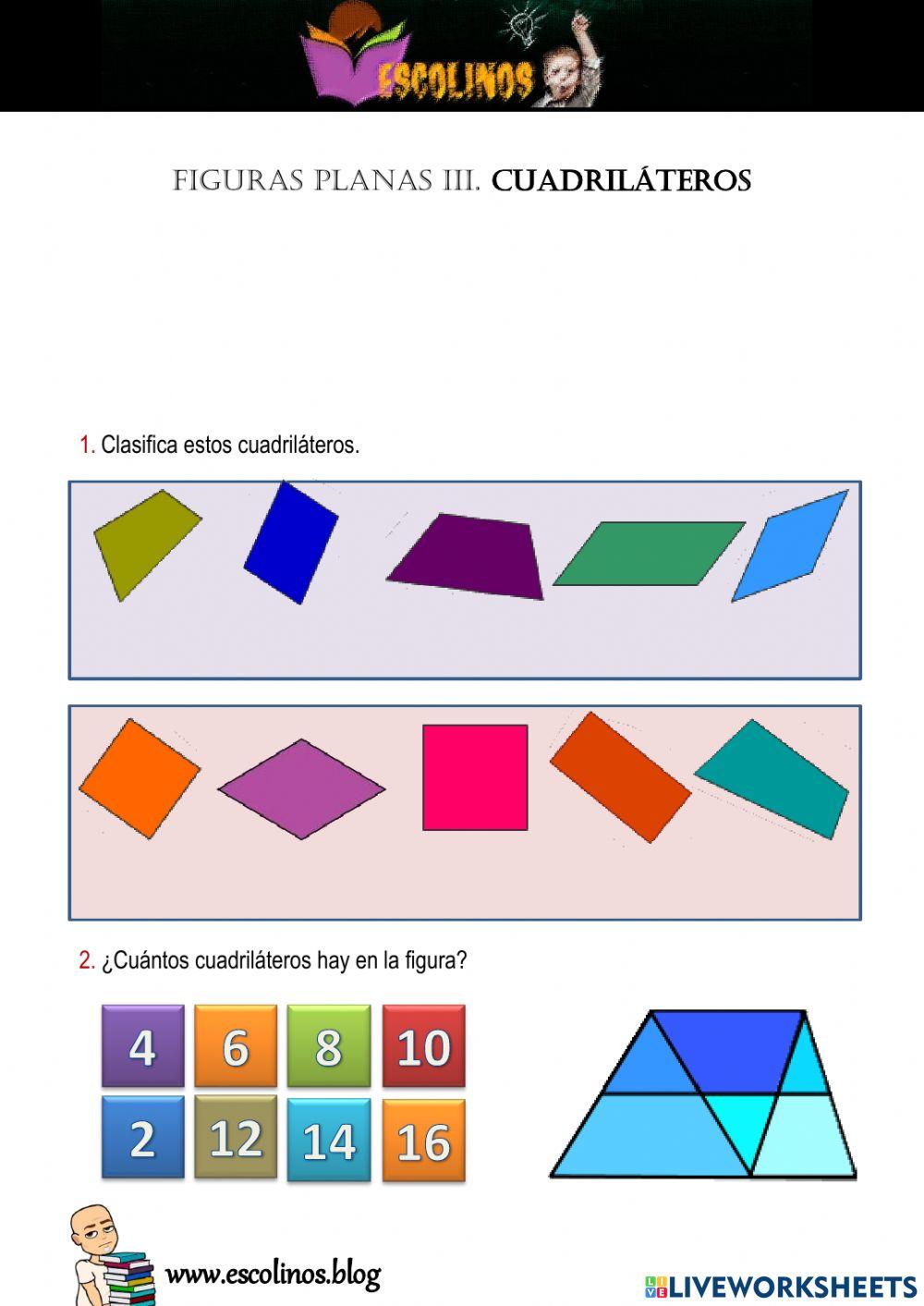 Figuras planas III. Cuadriláteros