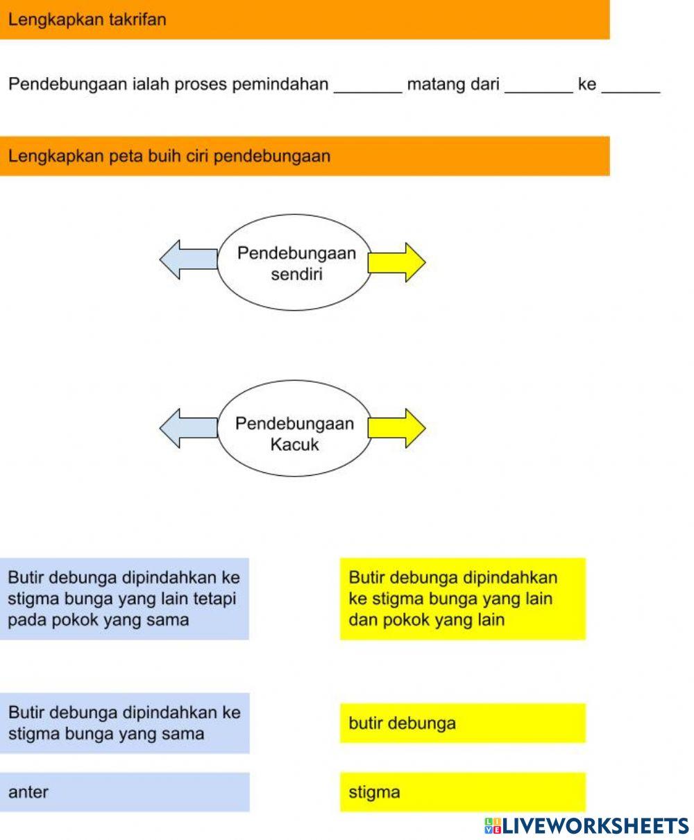 4.7.2.2 Jenis pendebungaan