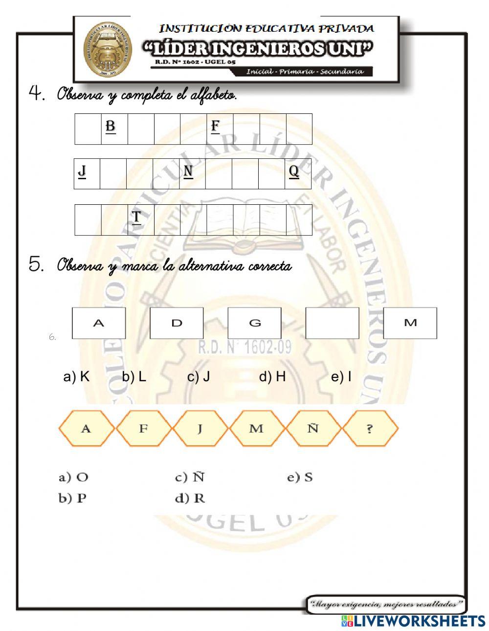Examen de raz matematico iii unidad