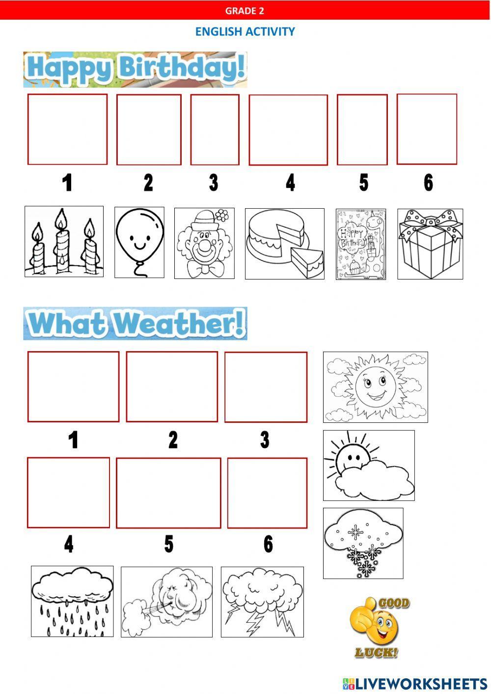 English Activity - Vocabulary