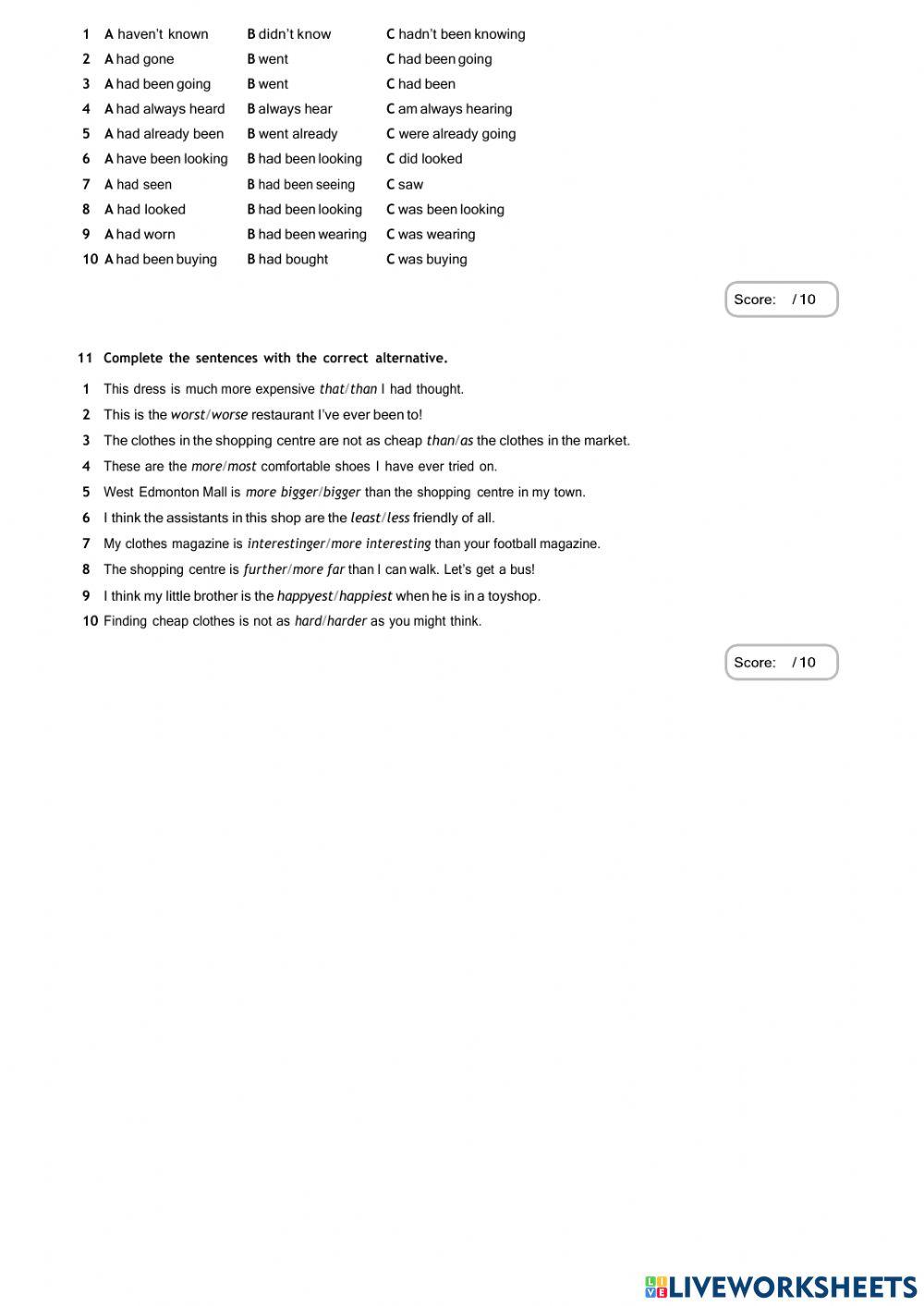 final test optimise b1