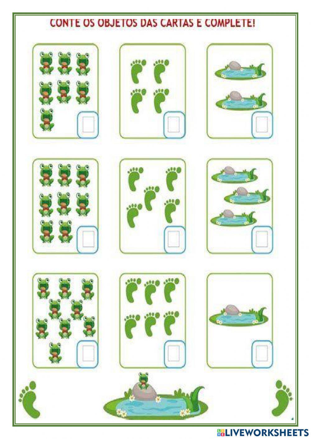 Língua portuguesa e matemática