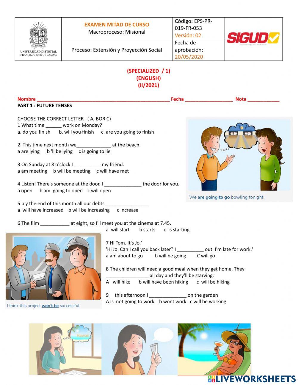 Mid term specialized