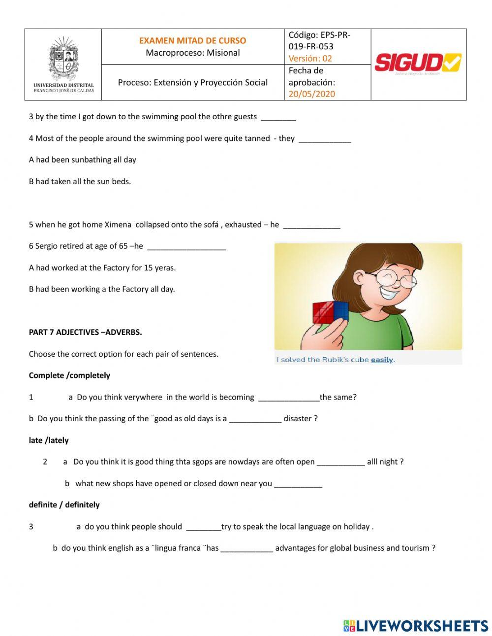 Mid term specialized