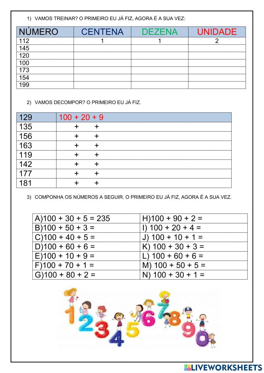 Decomposição e composição