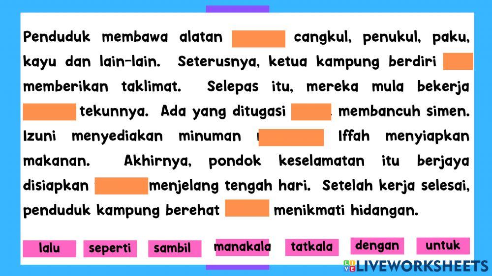 Tema 6: kita sudah berjaya