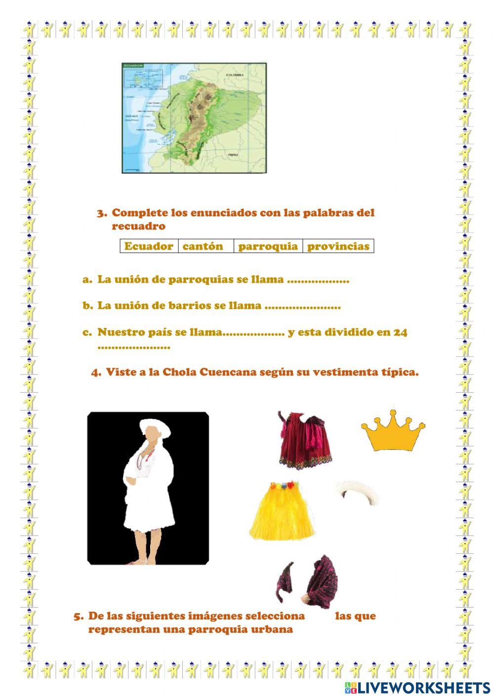 Evaluación eses tercero