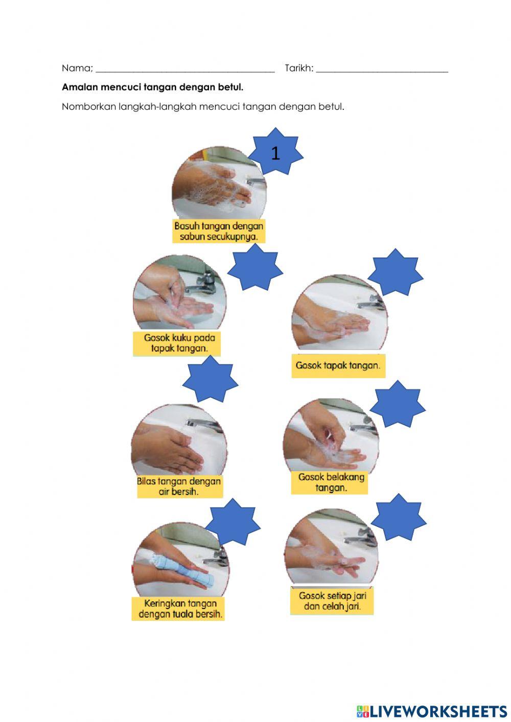 Amalan mencuci tangan