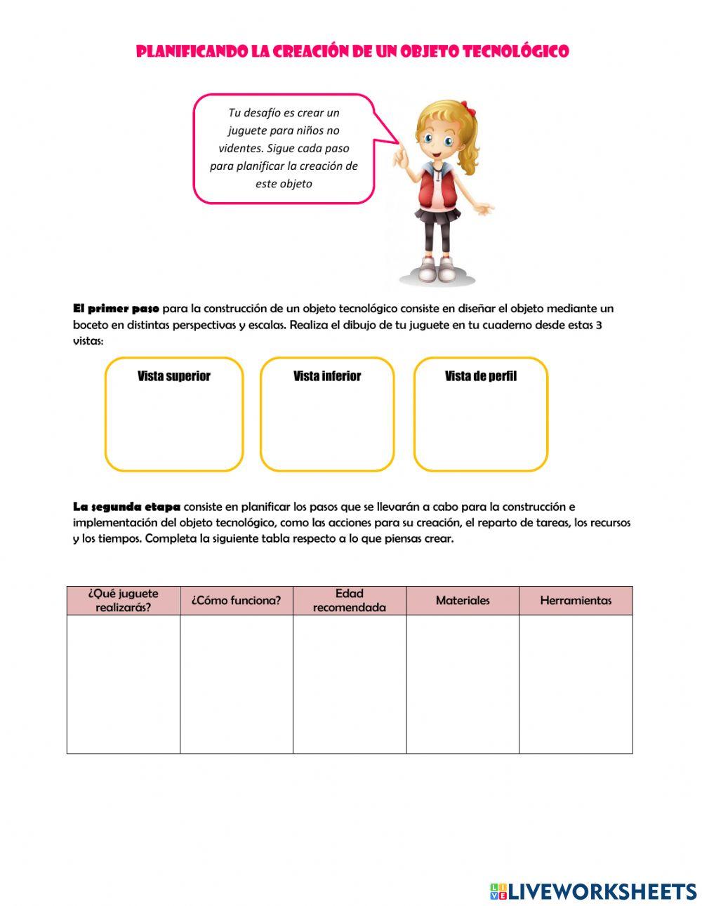 Planificando Juguete