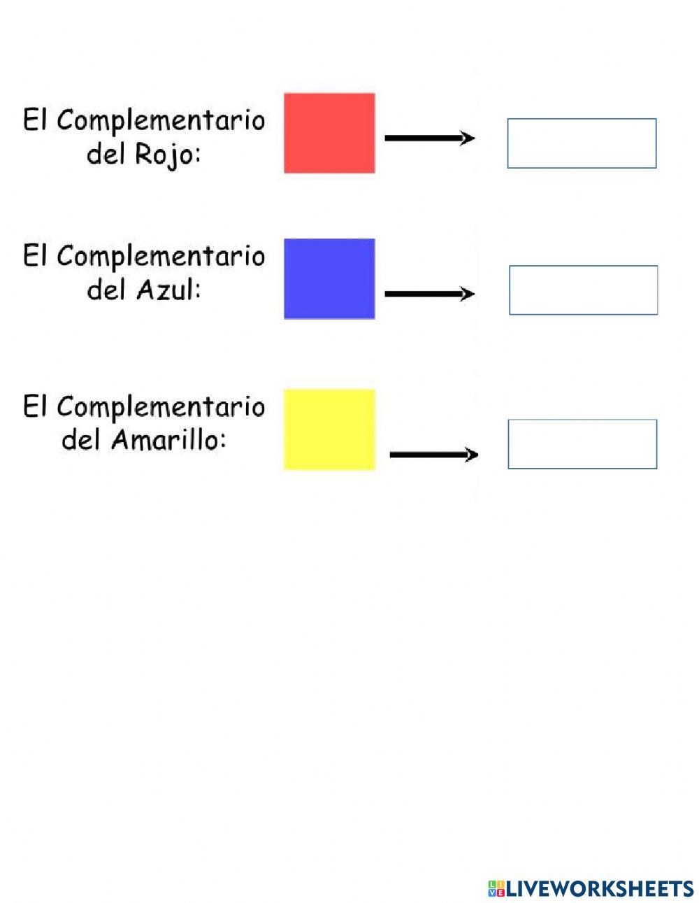 Colores complementarios