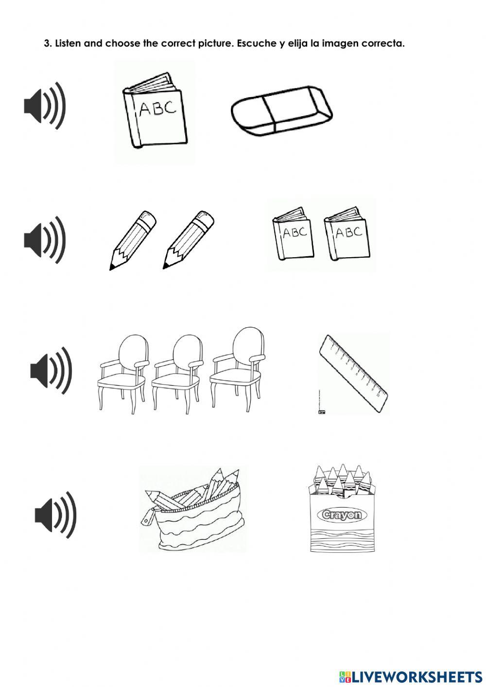 Second Term Exam First ABC La Salle