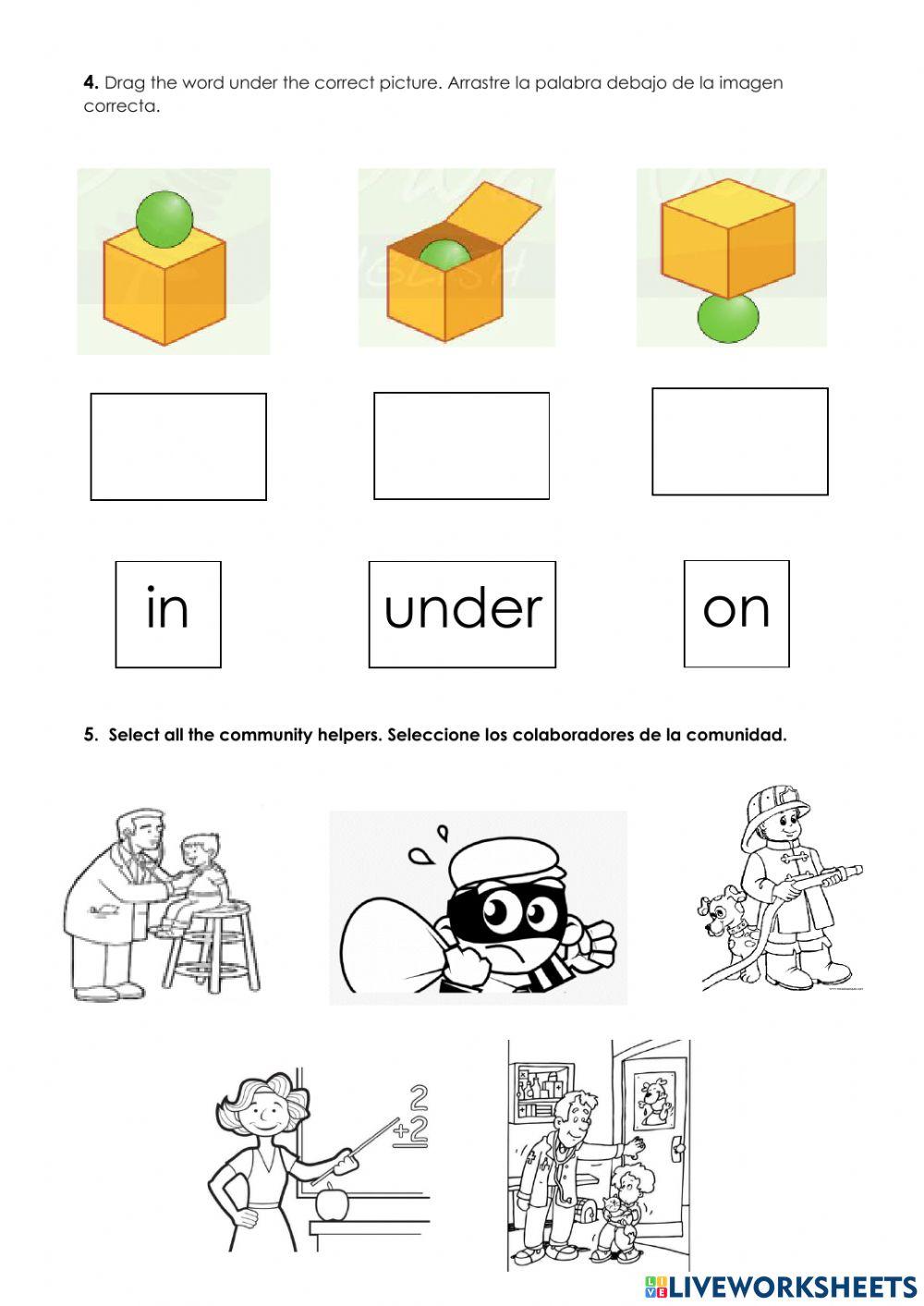 Second Term Exam First ABC La Salle