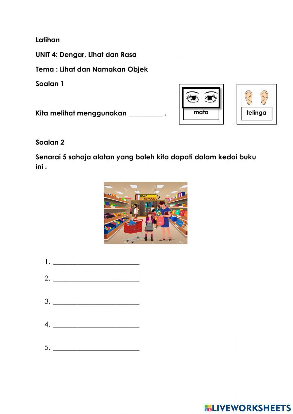 Lihat dan Menamakan Objek