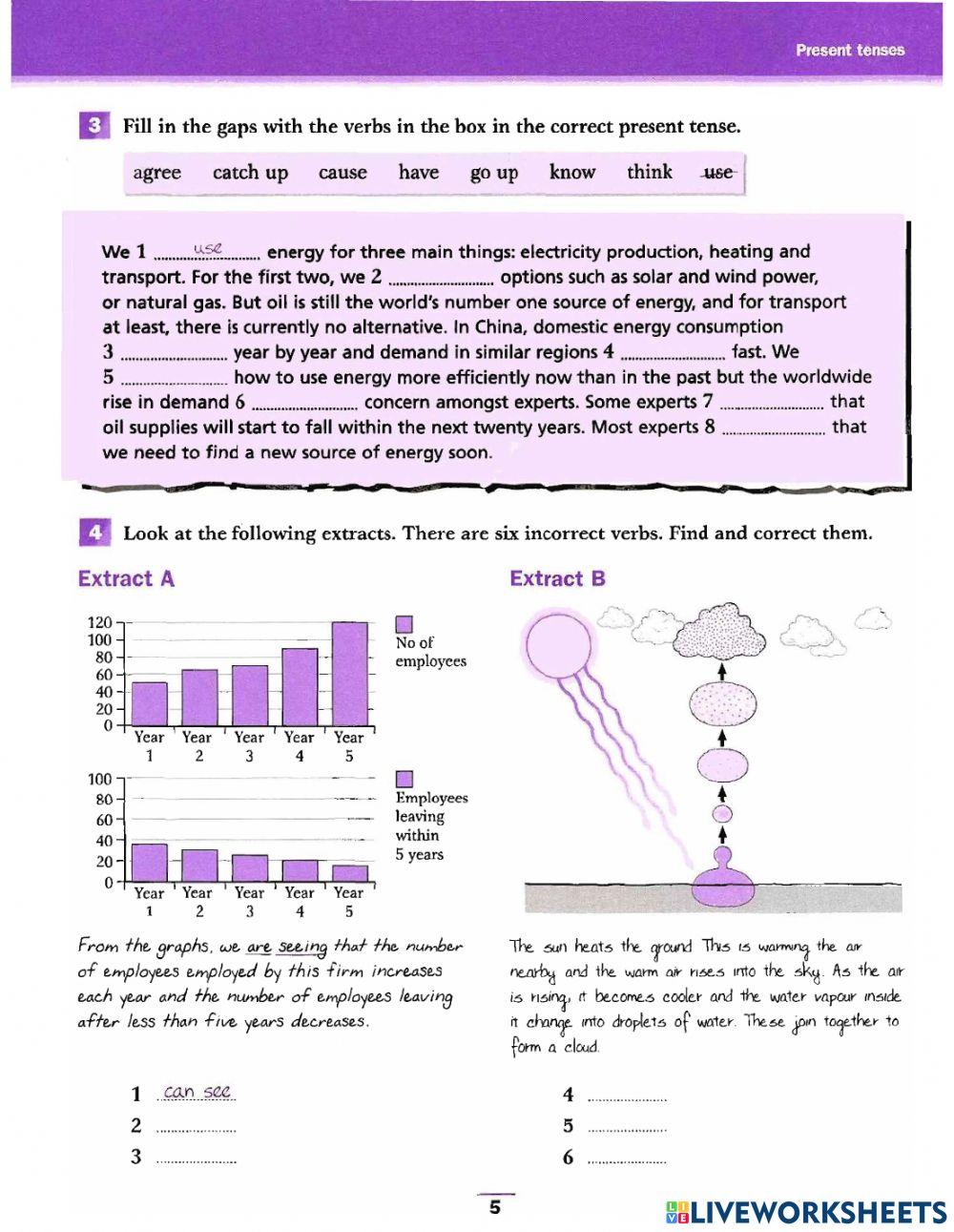 Pre-IELTS Present tenses
